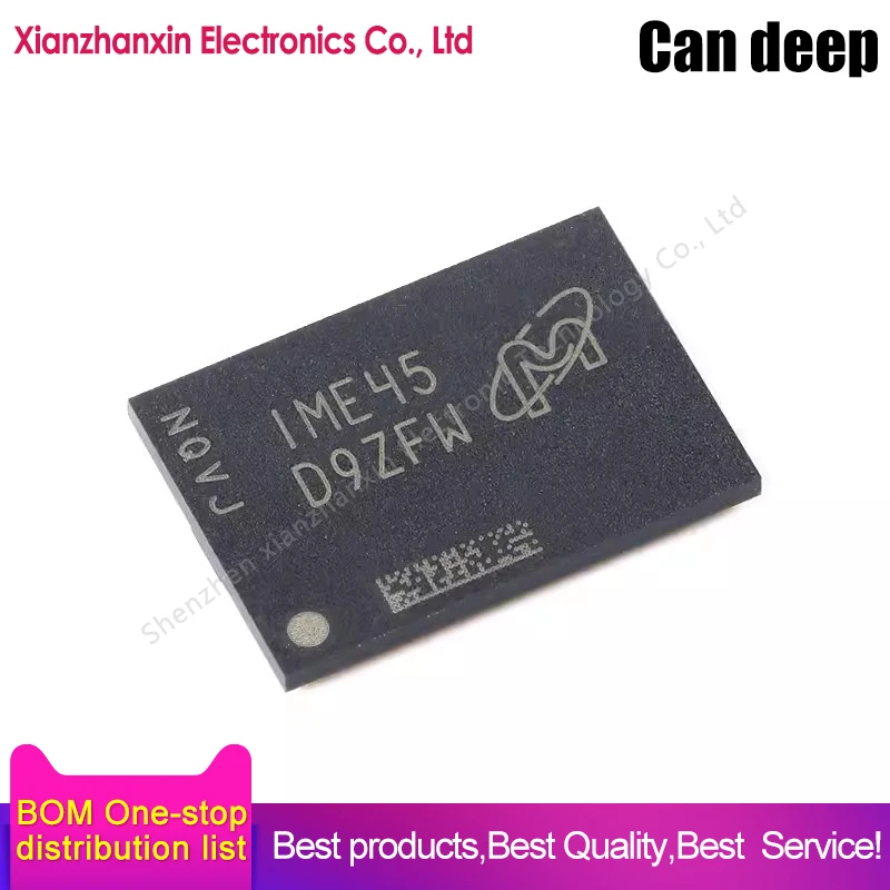 1pcs/lot MT40A1G16KD-062E:E Screen printing D9ZFW FBGA-96 16Gb Memory chip IC in stock