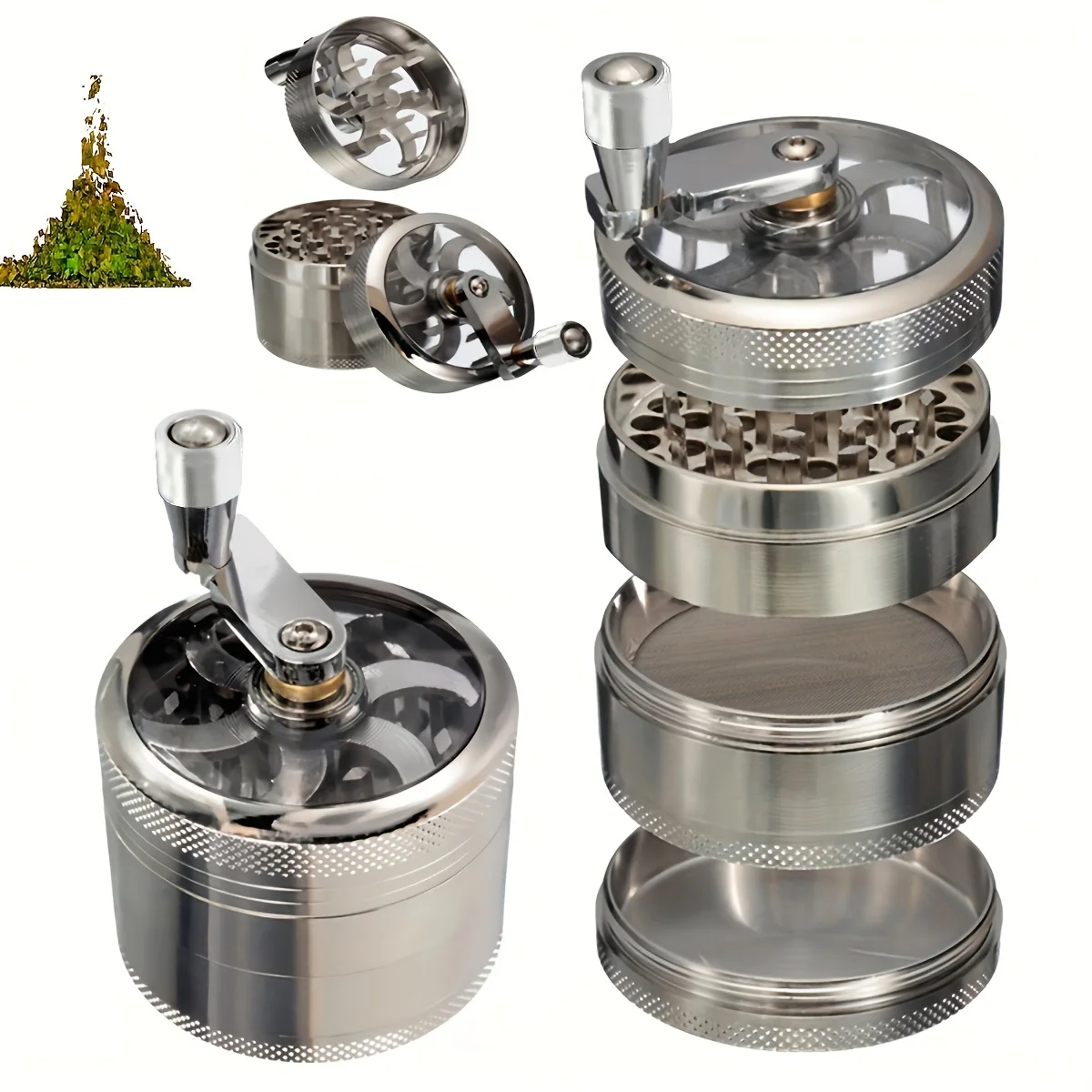 

Nut and Hard Spice Grinder for Nutmeg Ginger Rock Salt and Peppercorn Hand tools, crushers