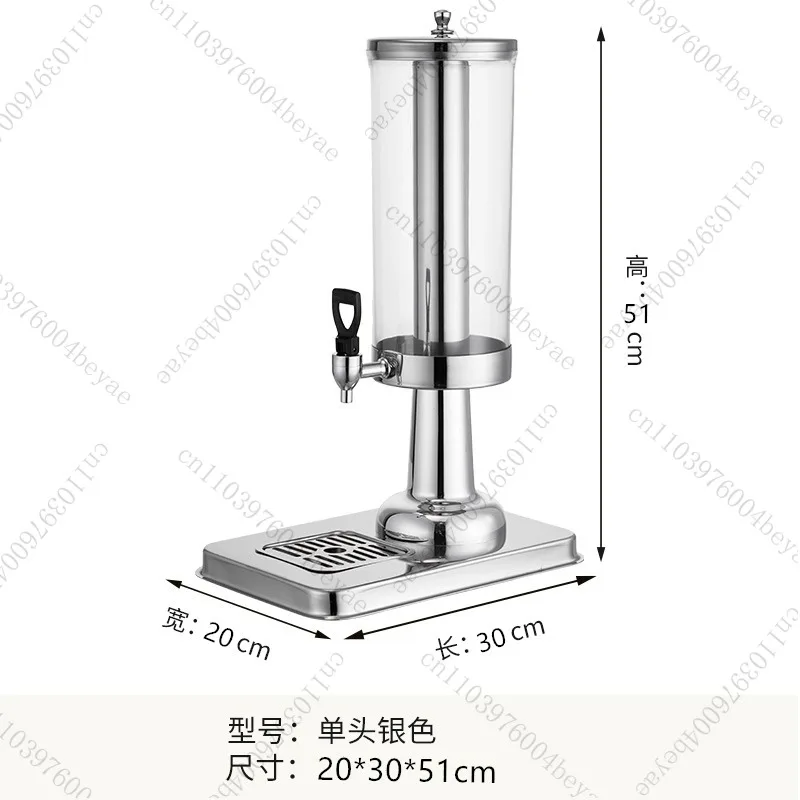 

Штатив для сока-буфет из нержавеющей стали, машина для напитков с двойной головкой, коммерческая машина для отелей с тремя головками, машина для холодных напитков, горячий горшок
