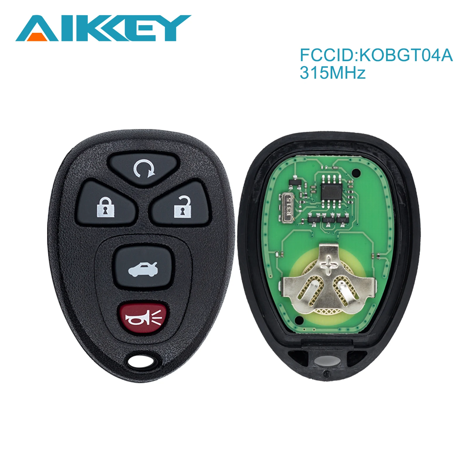 Car Remote Key KOBGT04A Control Vehicle Key 315MHZ for Buick LaCrosse Chevrolet Cobalt Pontiac G5 G6 Grand Prix Saturn Aura