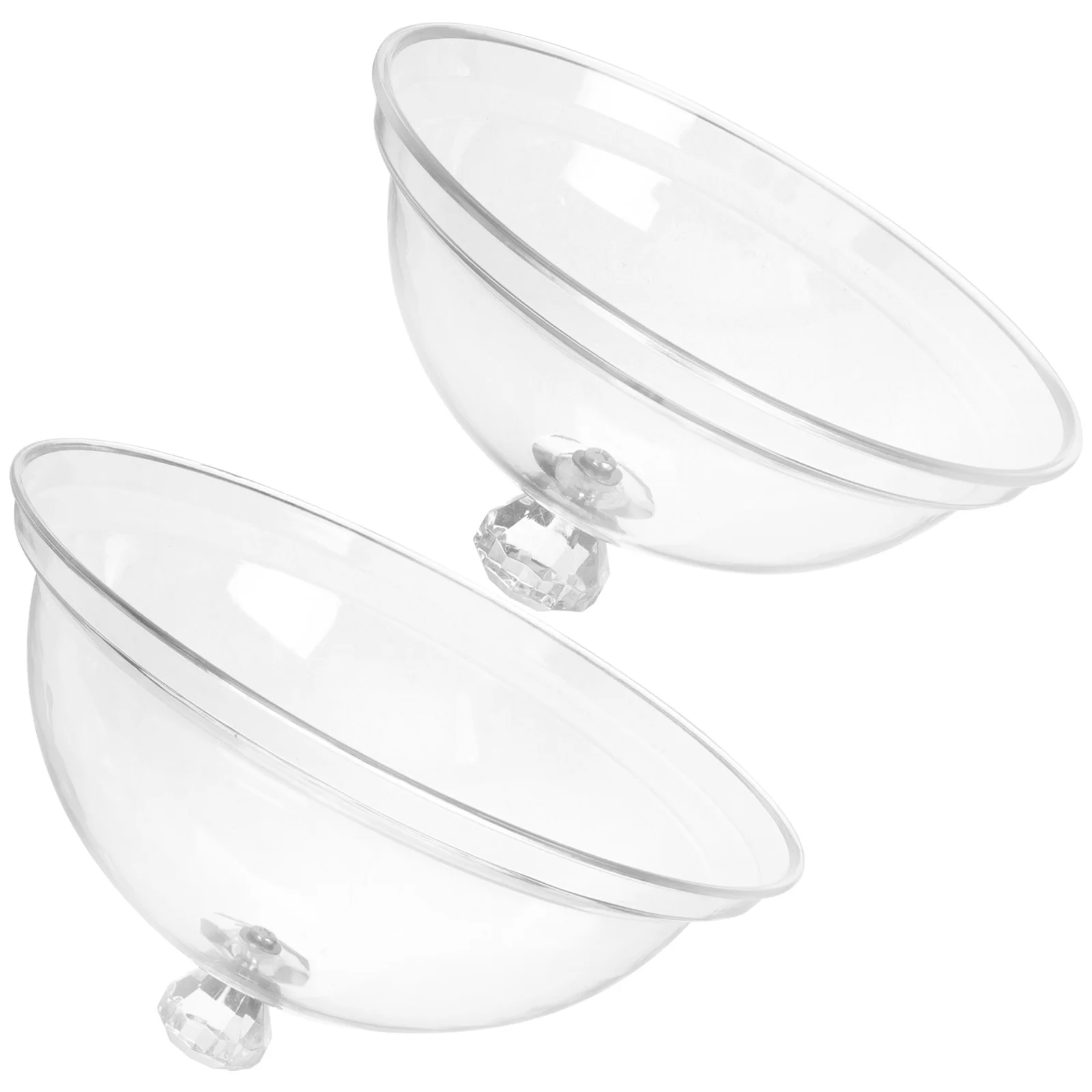 

2 шт. пылезащитный прозрачный купольный чехол для еды, круглый купольный чехол для дисплея торта для уличного свадьбы, барбекю, пикника, сада