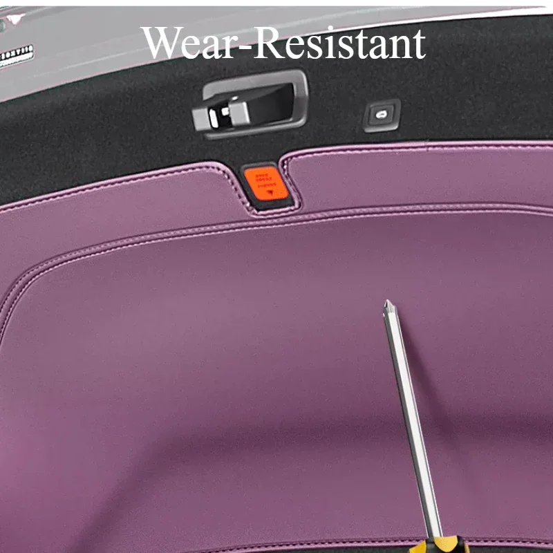Trunk Door Panel Protector Sticker Anti‑Collision Mat Wear‑Resistant Interior Parts For Xiaomi SU7 2026 Tailgate Anti‑Kick Pad