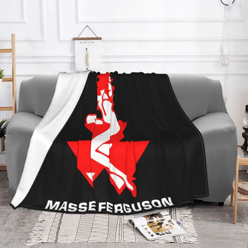 Massey Ferguson T Shirt Hot Item Usa Blanket Warmth Bedroom Microfiber Sofa Dedicated Mechanical Wash