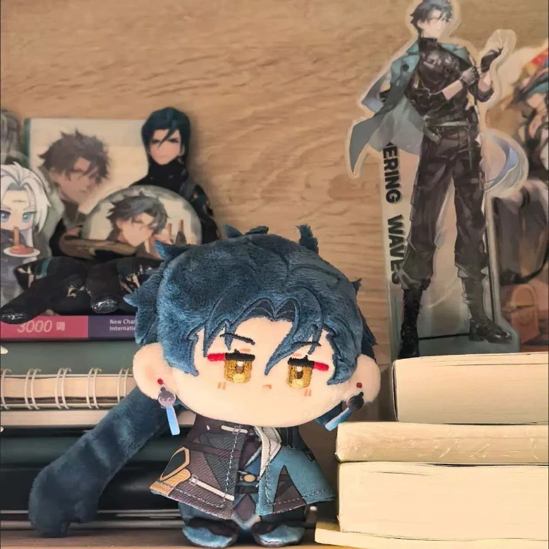 

12cm Game Wuthering Waves Kawaii Cosplay Soft Cotton Dango Doll Keychain Xiangli Yao Jiyan Cartoon Anime Mini Toy Figures Gifts