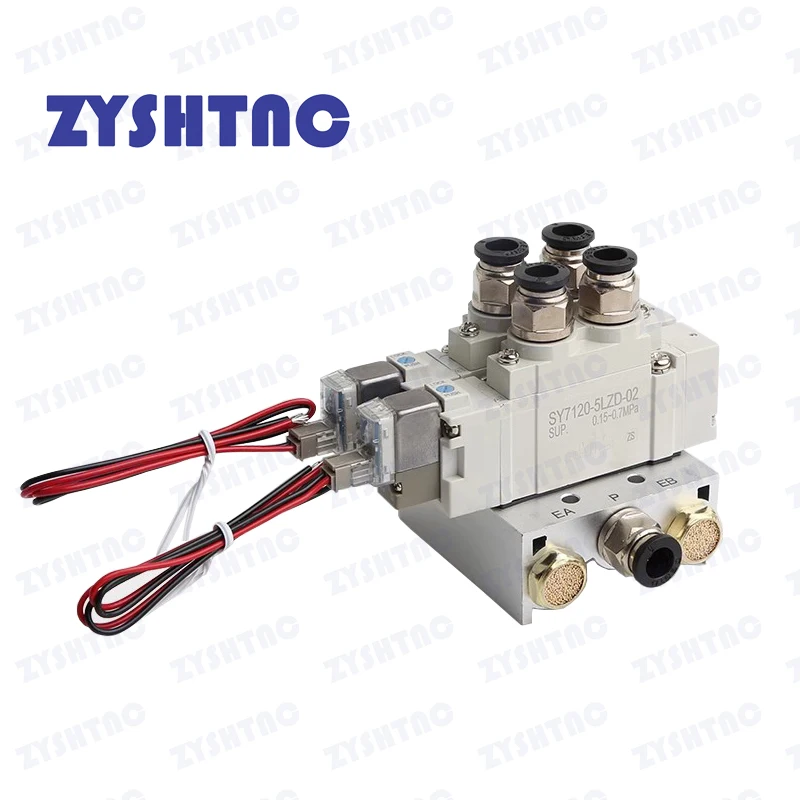 solenoide control valve combinacao smc tipo sy5120 unico cilindro totalmente controlado sy51205lzd01 sy51206lzd 01 01