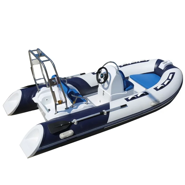 

CE Certified 3.9m Fiberglass Inflatable Rib Boats Rigid Boats Outdoor Lake Fishing Rowing Sport Engine