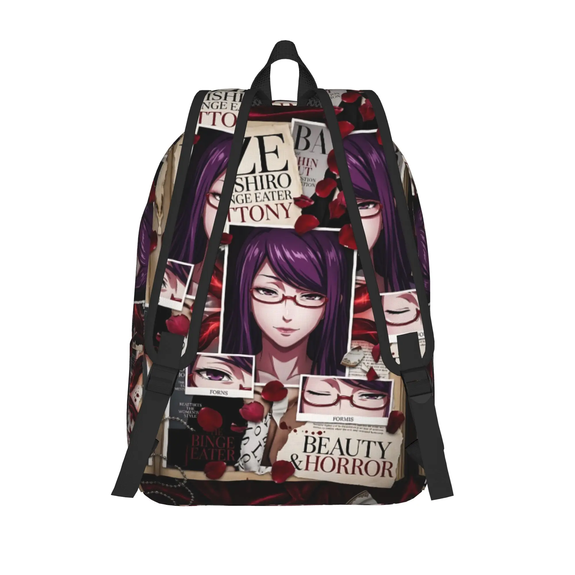Fashion Halloween Tokyo Ghoul Kaneki Backpack  Mochilas Casual Campus Large Capacity Rucksack
