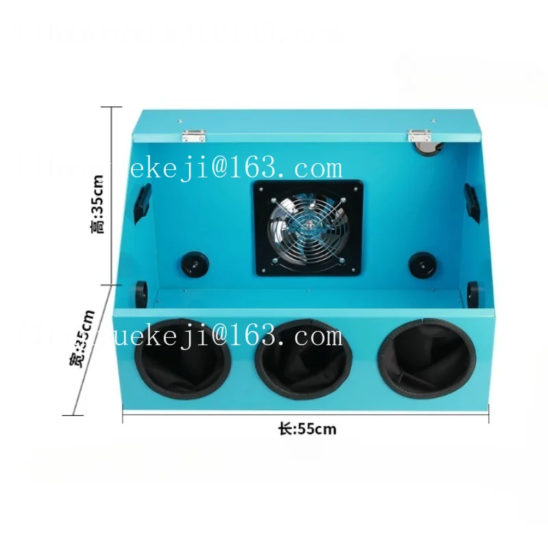 Metal engraving jewelry vacuuming and polishing dust box dust cover tooth machine table mill engraving