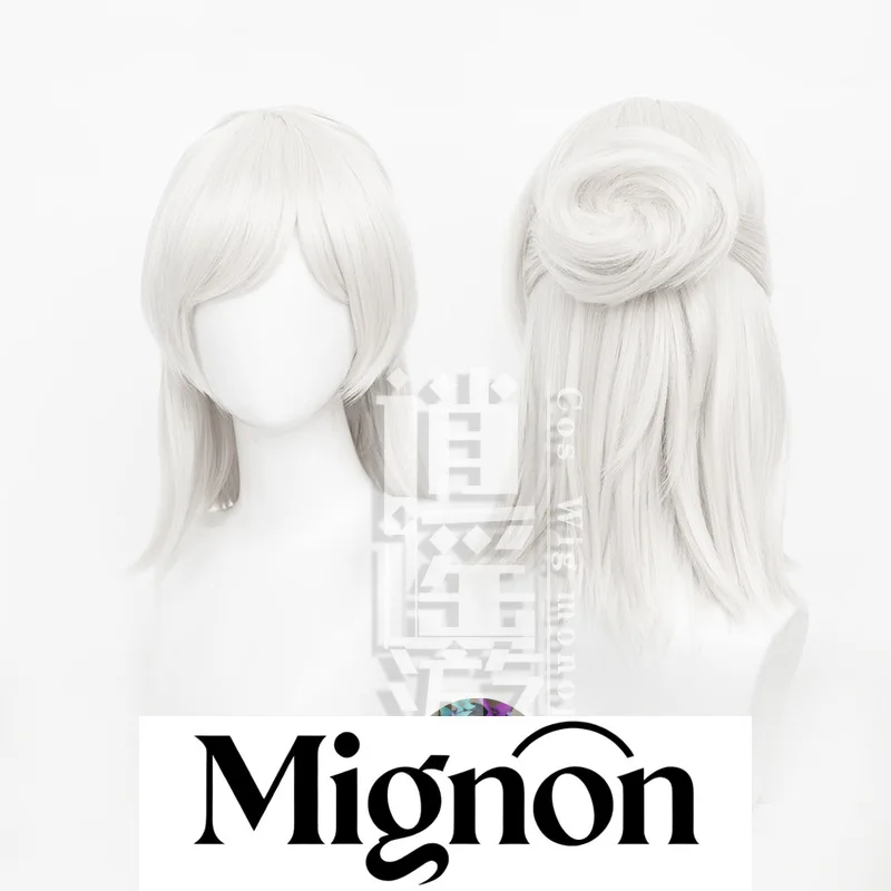 

Identity V Perfumer "Caged Butterfly" Cosplay Wig Simulation Scalp Top Tiger Clip Hair Pack Halloween Gift