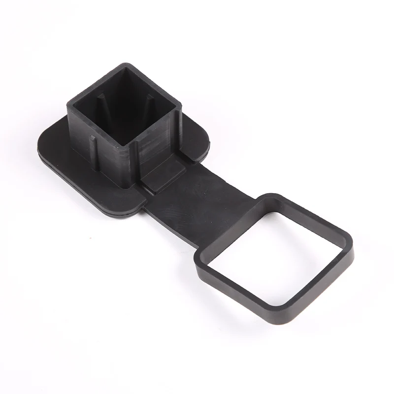 For Ford Maverick 2022-2024 Silica Gel Car Trailer Hook Dustproof Plug Square Mouth Protective Cover Auto Styling Accessories