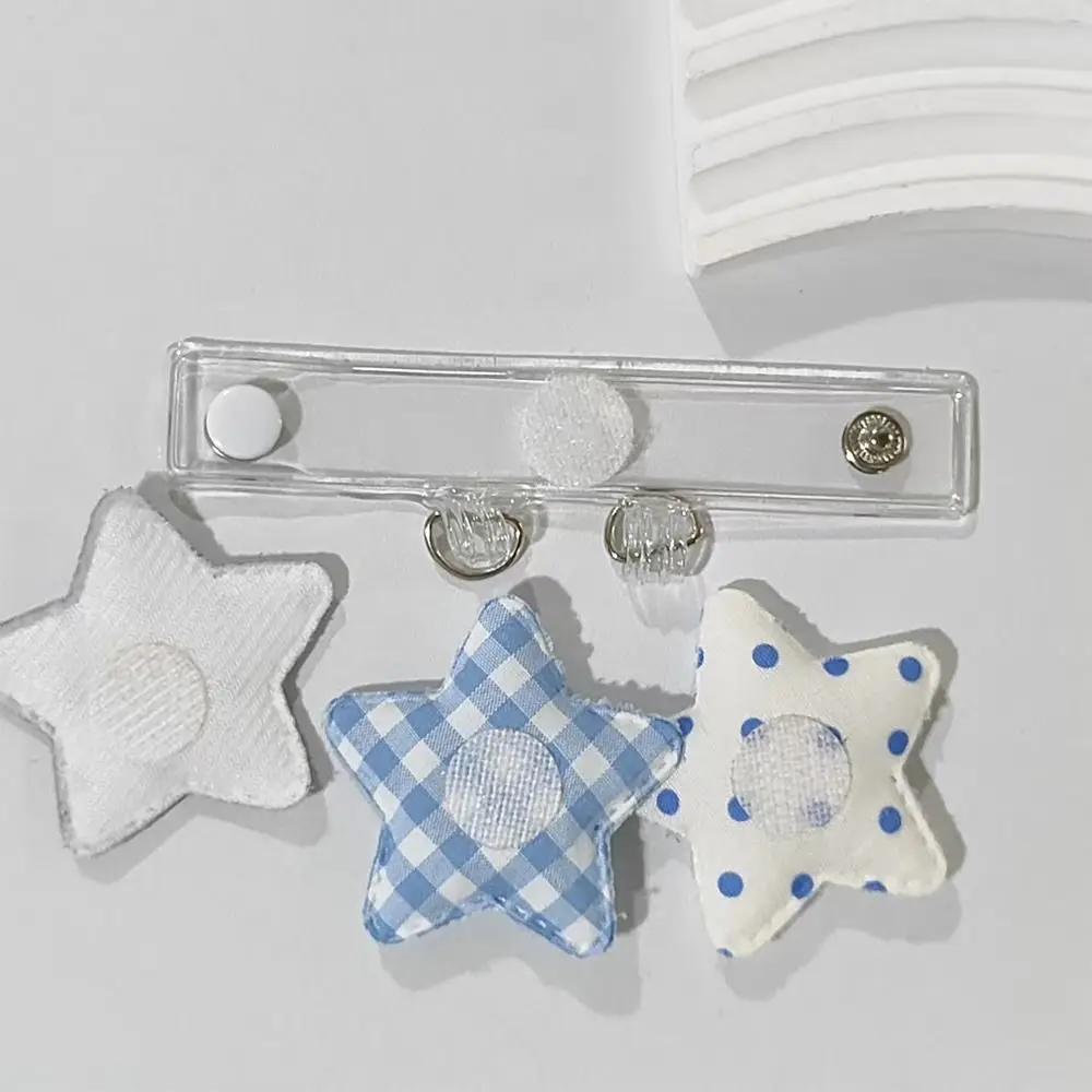 1pc INS Style Transparent Bag Expansion Buckle with Double D-Rings Decorative Bag Hanger Bag Strap Extender Backpack