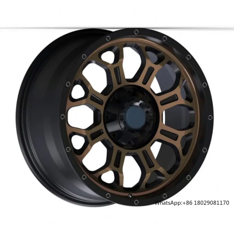 Sleek 18 Inch 19 Inch Bronze Alloy Wheels PCD 6x135 ET22 for Smooth Off-Road Driving for Chevrolet Silverado