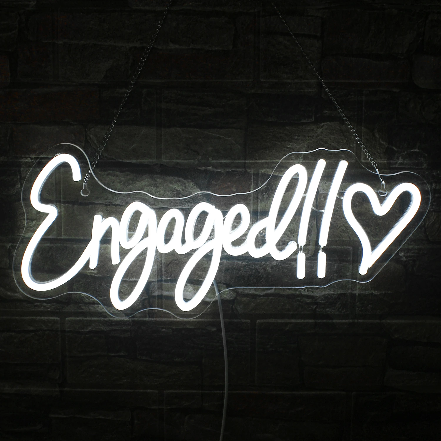 

Engaged Neon Sign Led Light Wedding Marry Light Confession Bedroom Hotel Art Wall Decoration Aesthetic Lamp USB Powered