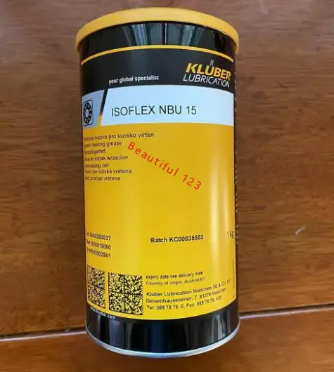 Bearing Grease Isoflex Nbu-15 Original nbu 15 Shipment within 24 hours