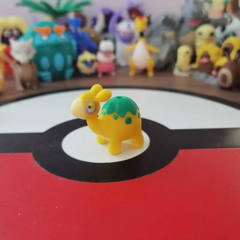 Anime Numel Camerupt Proportion World 1:20 Diy 3D Printing Cartoon Character Collectible Desktop Cute Model Holiday Gift Toy