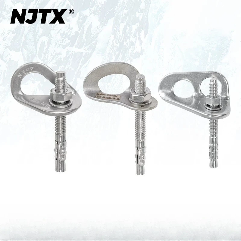 Mountaineering Rock Climbing Cave Rescue 304 Stainless Steel Car Repair Sheet Anchor Point M8/M10/M12 Set