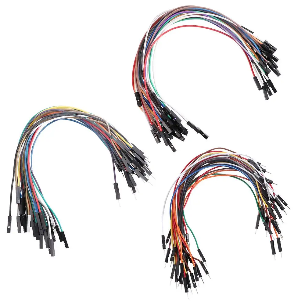 ชายกับชาย 30 ชิ้น 2.54 มิลลิเมตร 20 เซนติเมตร DIY Breadboard Jumper Wire Connector Dupont Cable