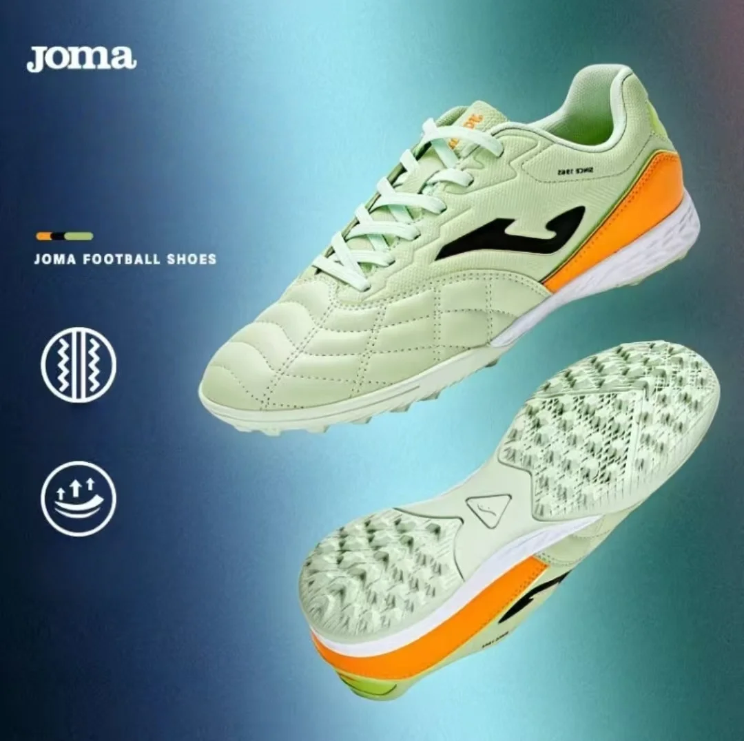 Botas de Fútbol Profesionales para Césped Artificial Joma para Hombre, Suela Antideslizante con Absorción de Impactos, Puntera Reforzada, Parte Superior Transpirable, Tra