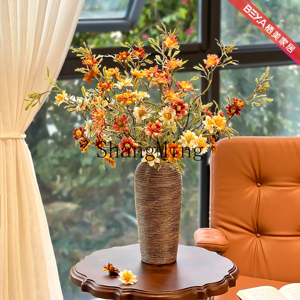 LXY Simulation Flower Arrangement TV Cabinet Dining Table Ornament Homestay Flower Arrangement