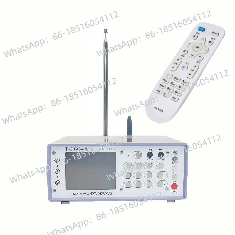 

Высокочувствительное полнодиапазонное настольное FM-радио TEF6686, инфракрасный пульт дистанционного управления