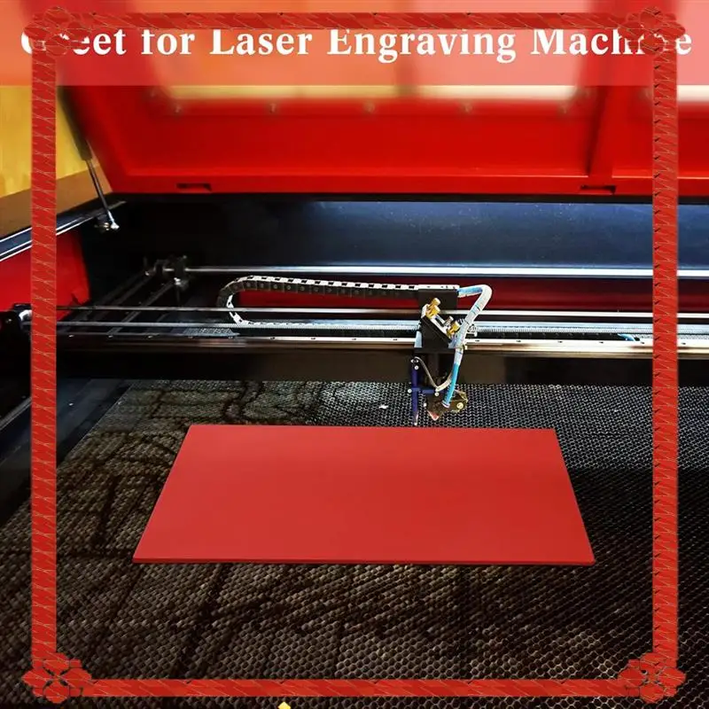 24-Hour Delivery For Laser For Laser Engraving Machine, A4 Size 3 Pcs Rubber Stamp Sheets For Laser Cutter,2.3 Mm