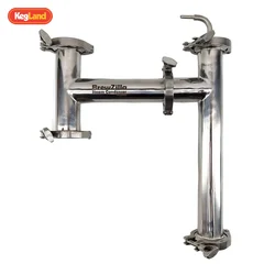 KegLand BrewZilla 2 Inch Tri-Clover Steam Condenser Set