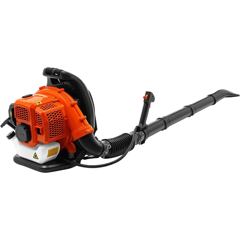 

Leaf Blower Gasoline EB808, 42.7cc Two-Stroke Backpack Blower, Powerful 7000rpm Engine , Firefighting, Long-Run Operation
