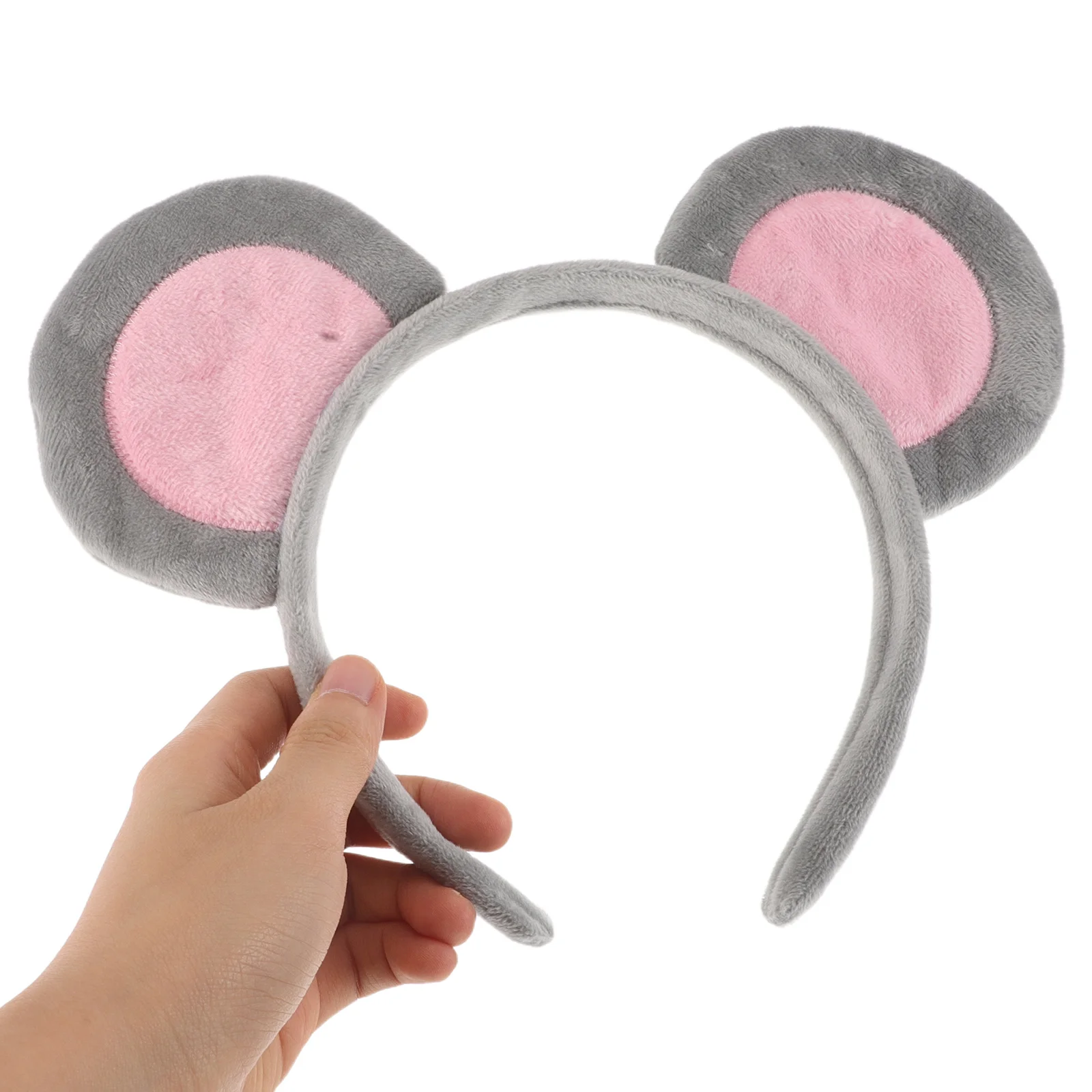 

2 Sets Cute 's Animal Hairband Miss Mouse Fabric Jungle Animals Headbands