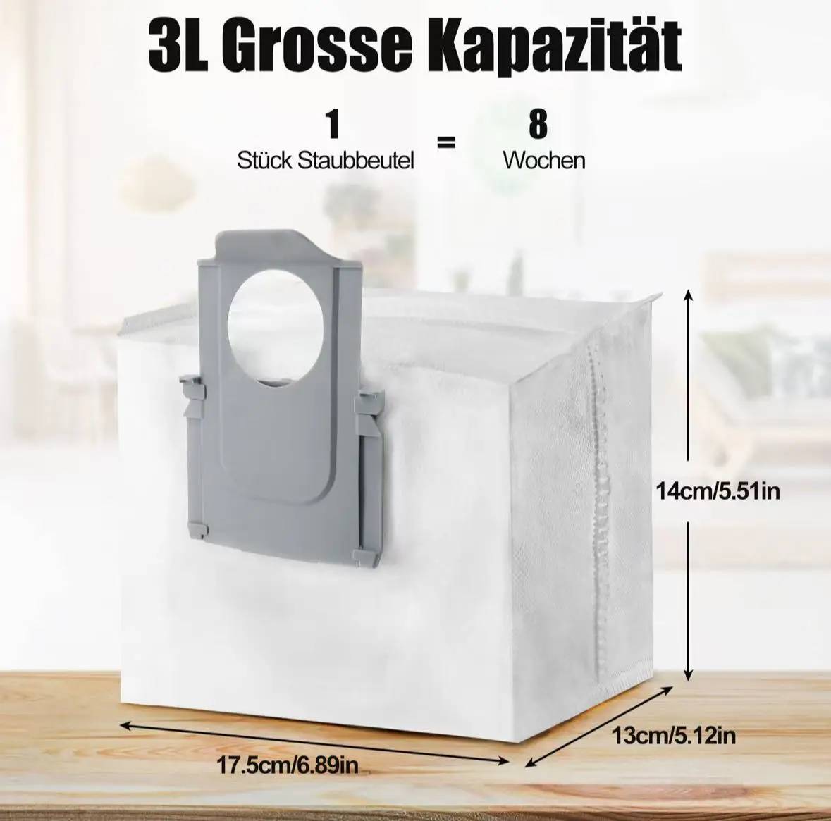 Roborock S8 S8 Pro Ultra S8+ S8 Plus S7 Maxv Ultra S7 Pro Ultra Q8 Max Plus Q7 Max  Robot Vacuum Dust Bags Accessories