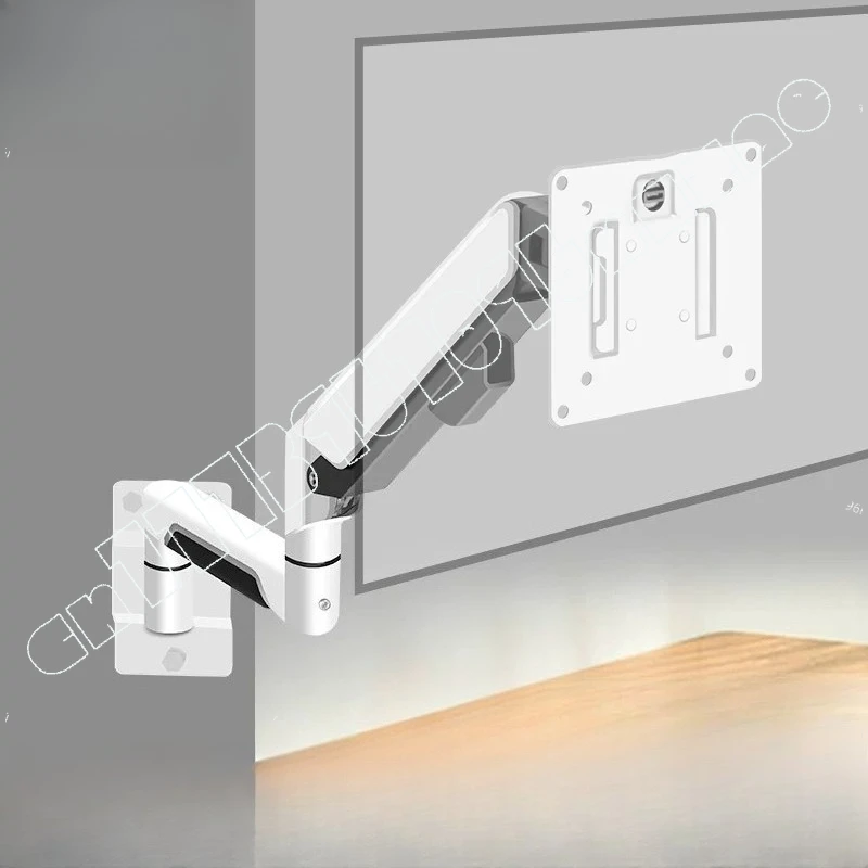 Suitable for 24/27/32/43 Monitor Wall Bracket Wall Hanging Telescopic Hanger Computer Wall Hanging Side Mount