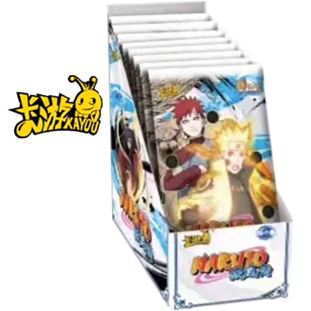 

Kayou NARUTO Collection Card For Children Uchiha Madara Hatake Kakashi Popular Action Anime Limited Game Card Family Table Toys