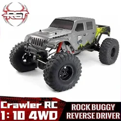 Rgt 18100 Trample 1:10 1/10 2.4g 4wd Crawler Electric Off-Road Vehicle All Terrain Rc Model Car Rtr Ex18100