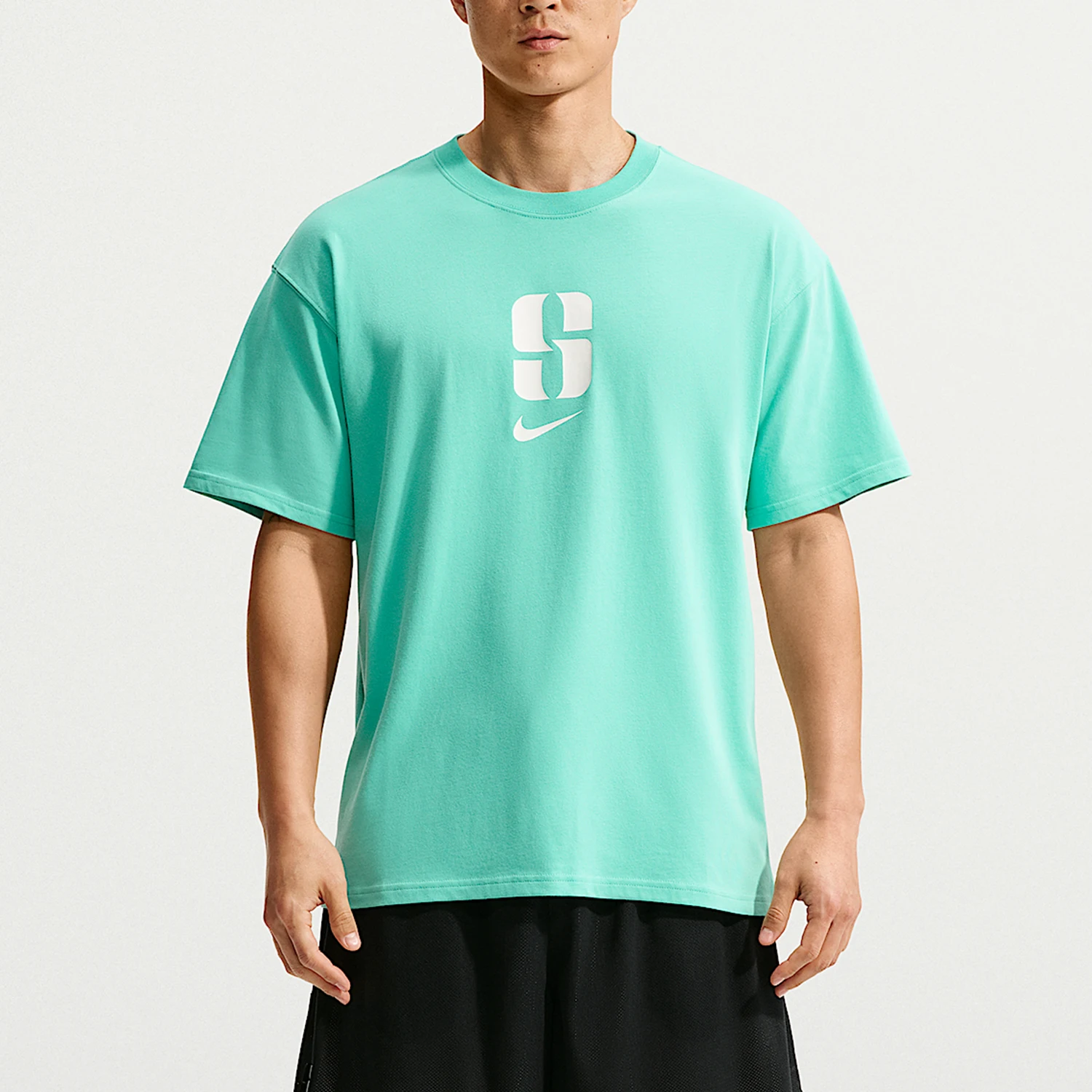 ナイキ正規品-dri-fit-メンズ-ラウンドネック-バスケットボール-スポーツ-半袖-tシャツ-io4239-356