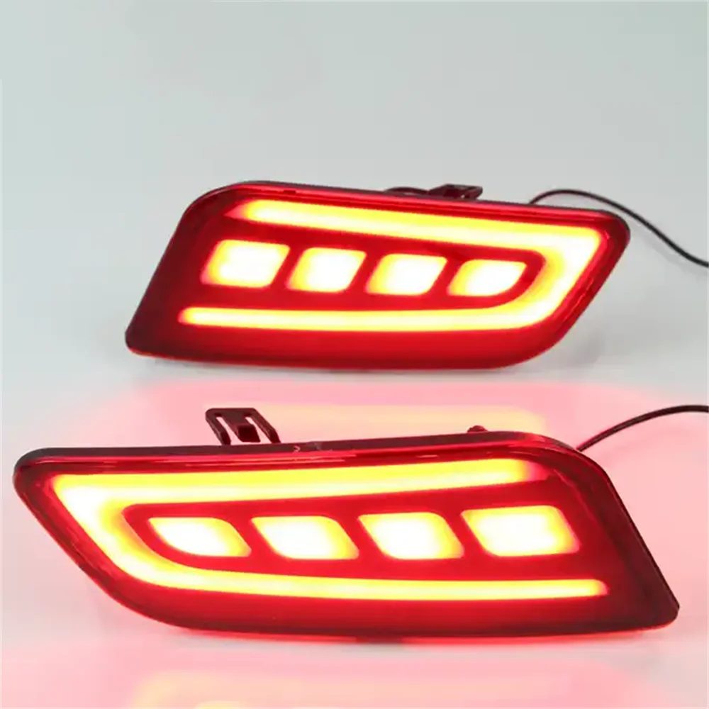 Car LED Rear Bumper Light For Ford Everest Endeavour Tail Light 2016 2017 2018 Reflector Fog Lamp Stop Brake Light