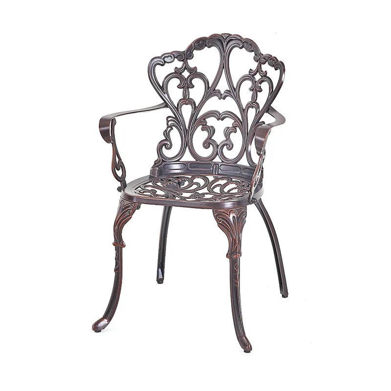 

Outdoor Tables and Chairs Cast Aluminum Balcony Small Tables and Chairs Combined Courtyard