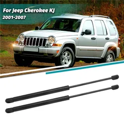 Pair Front Car Hood Gas Spring Lift Support Strut Shock For Jeep Cherokee KJ 2001 2002 2003 2004 2005 2006 2007 Auto Accessories