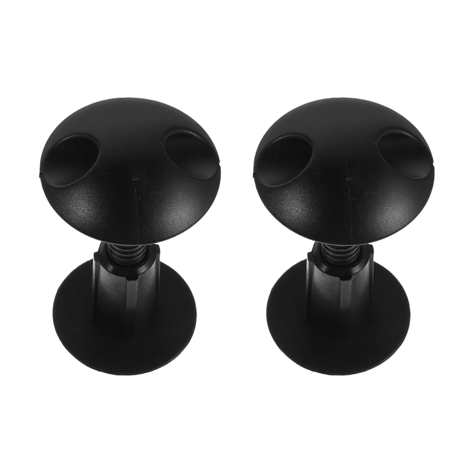 

2Pcs Black Soft Surfboard Plug Round Head Plastic Leash Connector Rope Holder Surfboard Accessory Repair Mount Anchor