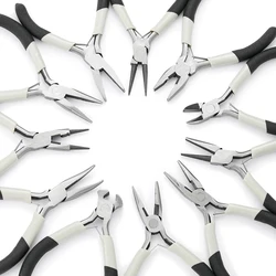 High-carbon Steel Jewelry Making Pilers Durable Needle Round Nose Cutting Wire Diagonal Pliers for Jewelry Making Repair Tools