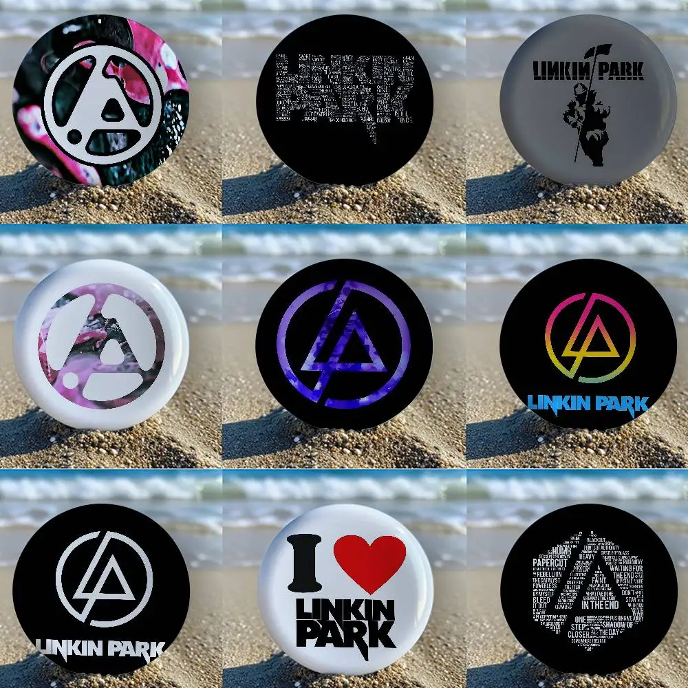 Band L-linkin Park-S Badges Tinplate Soft Button Pin Brooch Metal Badge Custom Jewelry Accessories Hat Bag Lapel