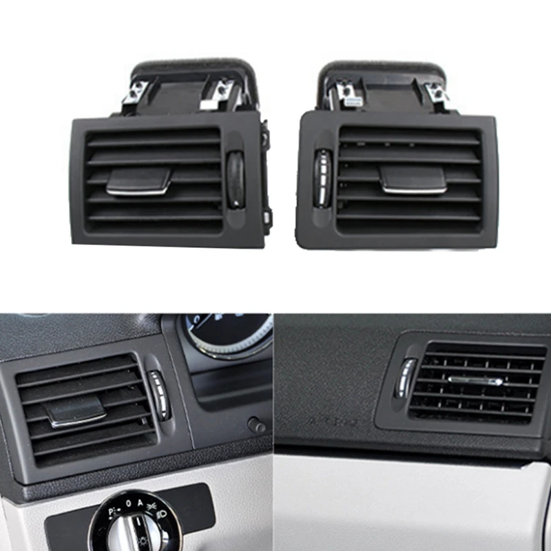 Car Dashboard A/C Air Vent Assembly For Mercedes Benz C Class W204 2008-2010 LHD Air Conditioner Outlet Panel