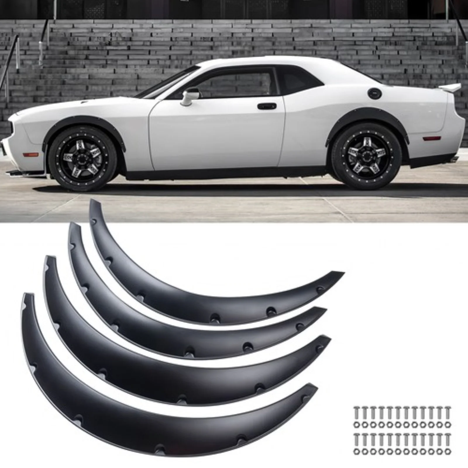 

Расширители крыльев, комплект широкого кузова, колесные арки для Dodge Charger SRT RT SXT