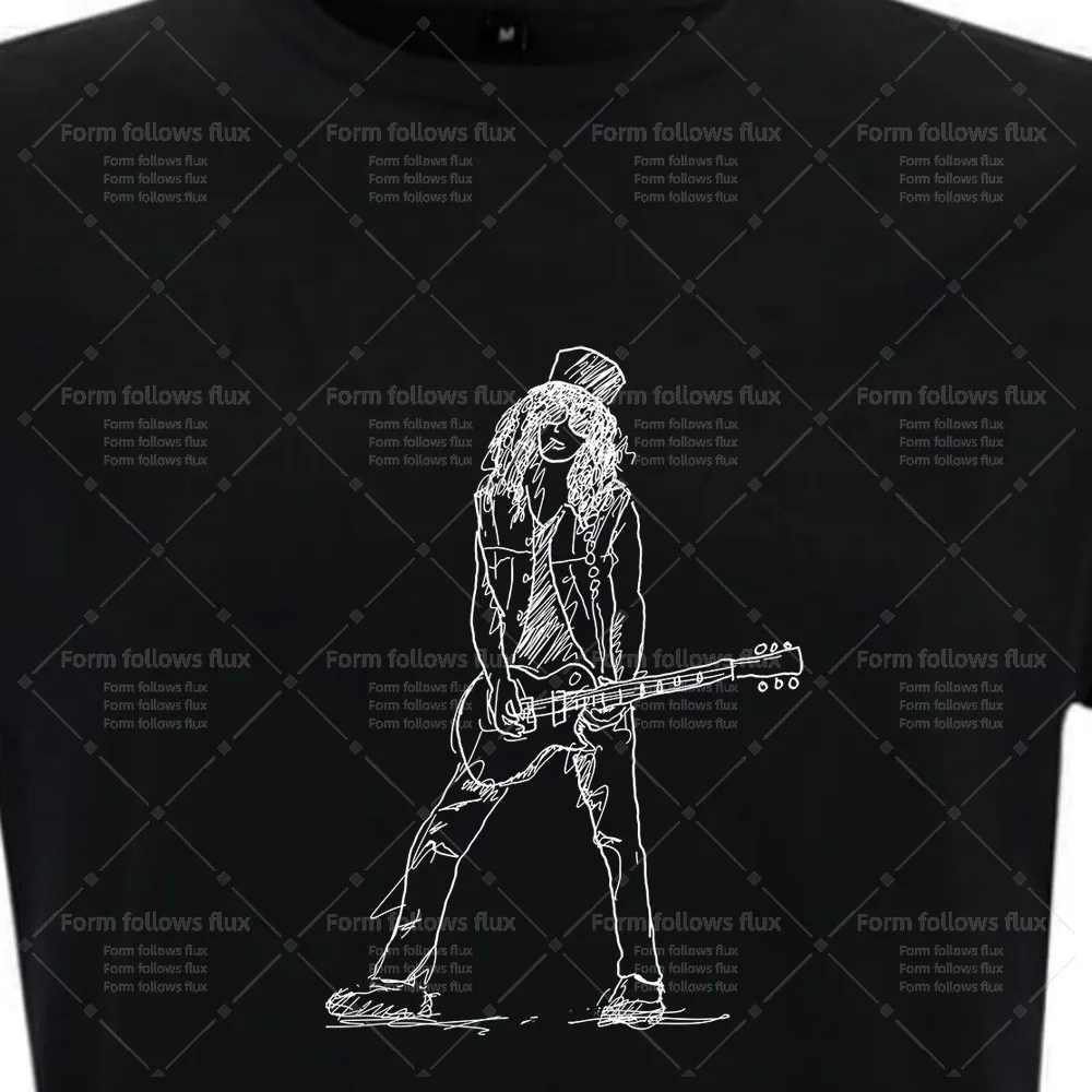 Camiseta con capucha para hombre, estilo cómic dibujado a mano, Slash – Guns and Roses, guitarrista de rock, papás, niños, rock, guitarristas, unisex, S-6XL, 2026
