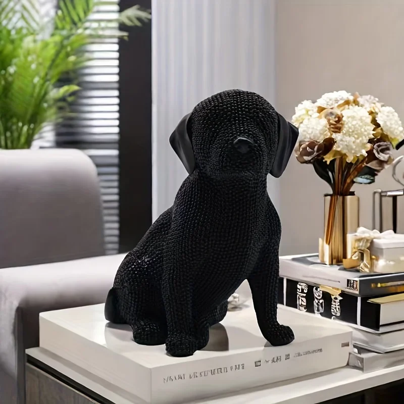 

Labrador Retriever Decorative Statue , stylish themed decoration, suitable for various room types, office and store decoration.