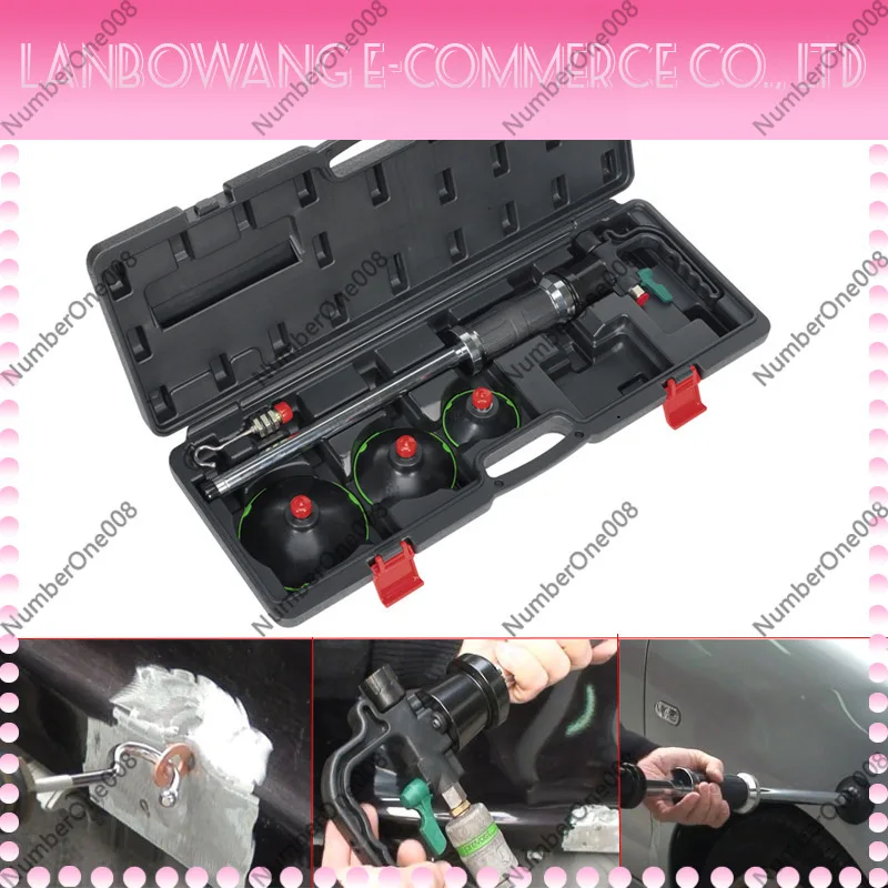 Car Dent Repair Tool Pneumatic Suction Cup Puller Dent Removal Puller Hammer Paintless Dent Repair Kit