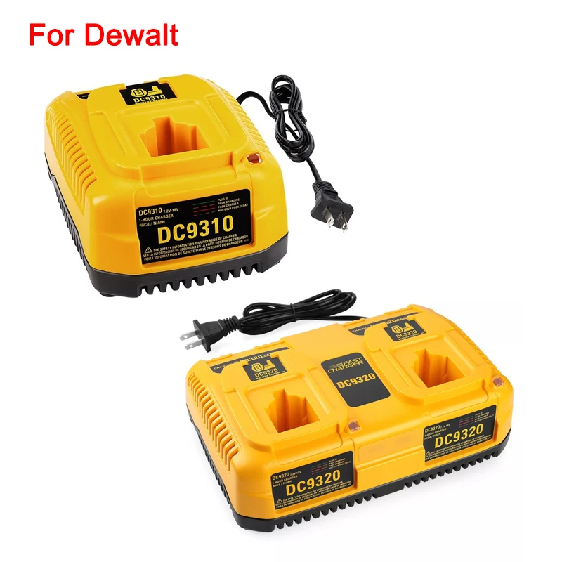 

Battery Charger For Dewalt DC9310 7.2V-18V Nicd & Nimh Battery DW9057 DC9071 DC9091 DC9096 Battery Charger Replacement Charger