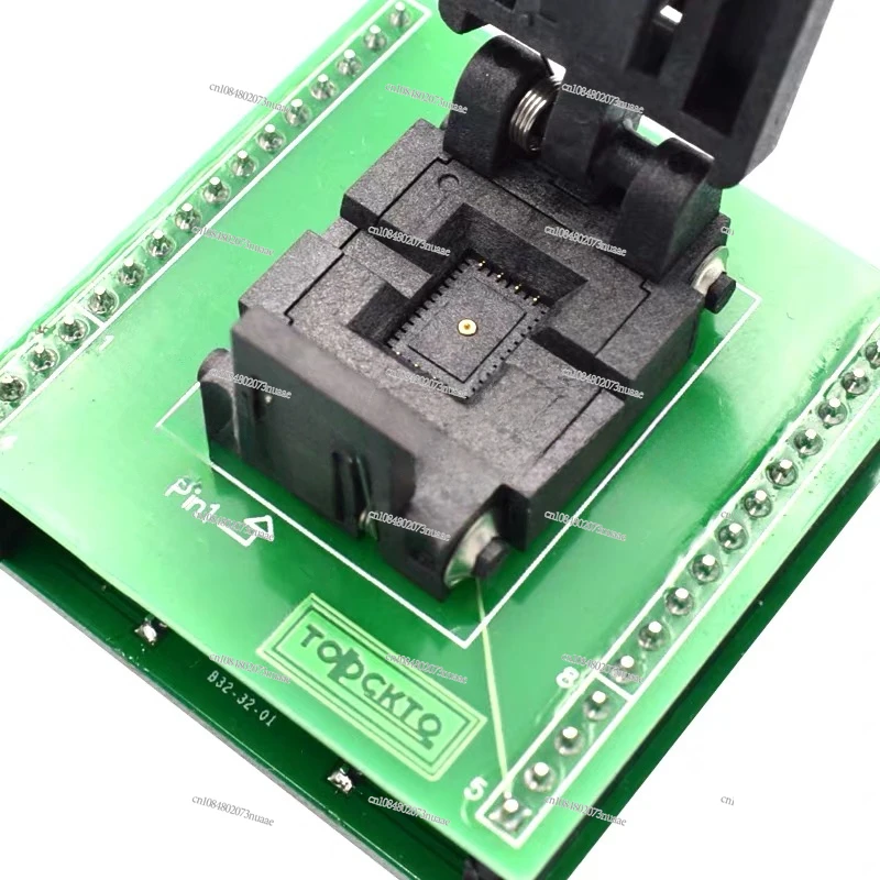 WSON8/DFN8/QFN8 Burning Block 8x6 6x5 2x2 2x3 3x3MM Chip IC Test Block Adapter