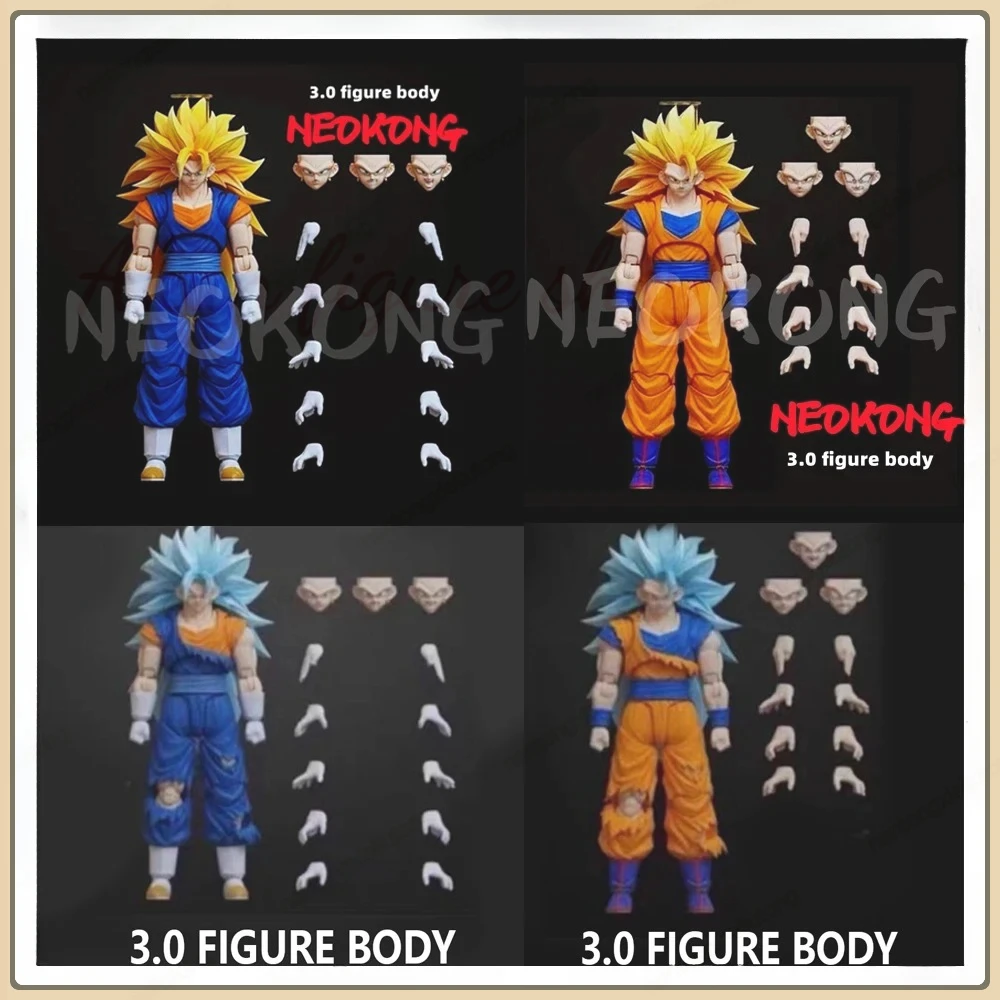 

Предпродажа NEO Kong Модель Гоку Фигурка Super 3 Фигурки Vegito Super 3 Blue Dragon Ball SHF3.0 Фигурка Модель Статуя Игрушка на заказ