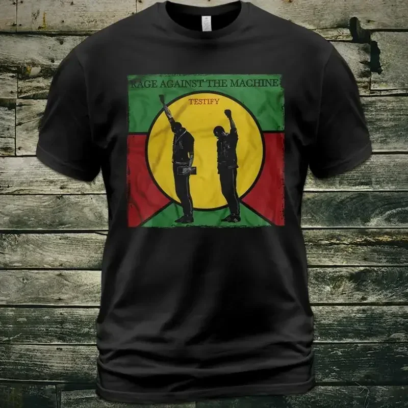 Cotton T Shirt Rage Against the Machine Testify Battle of Los Angeles