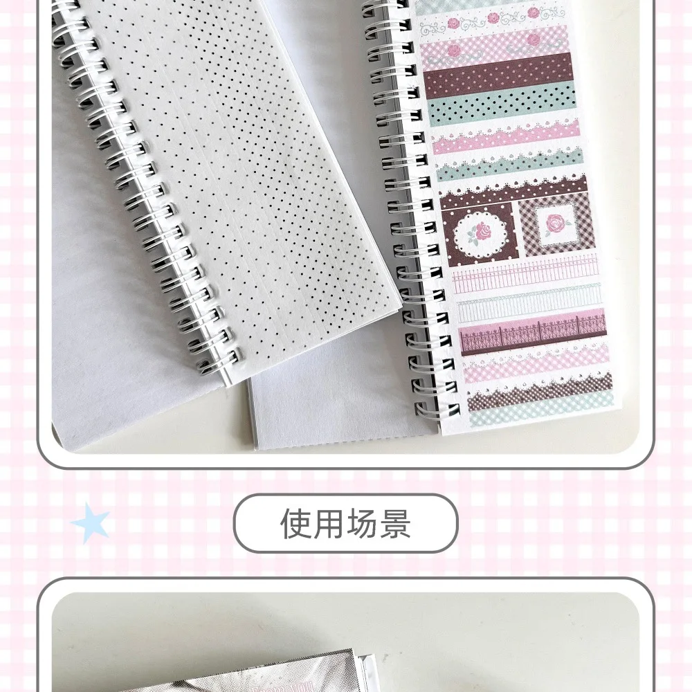 40 Blatt/Stück Streifen-Aufkleberbuch, einfacher INS-Stil, Ziehlinien-Aufkleber, DIY Scrapbooking, Tagebuch, dekoratives Basismaterial, Aufkleber – Detail 7