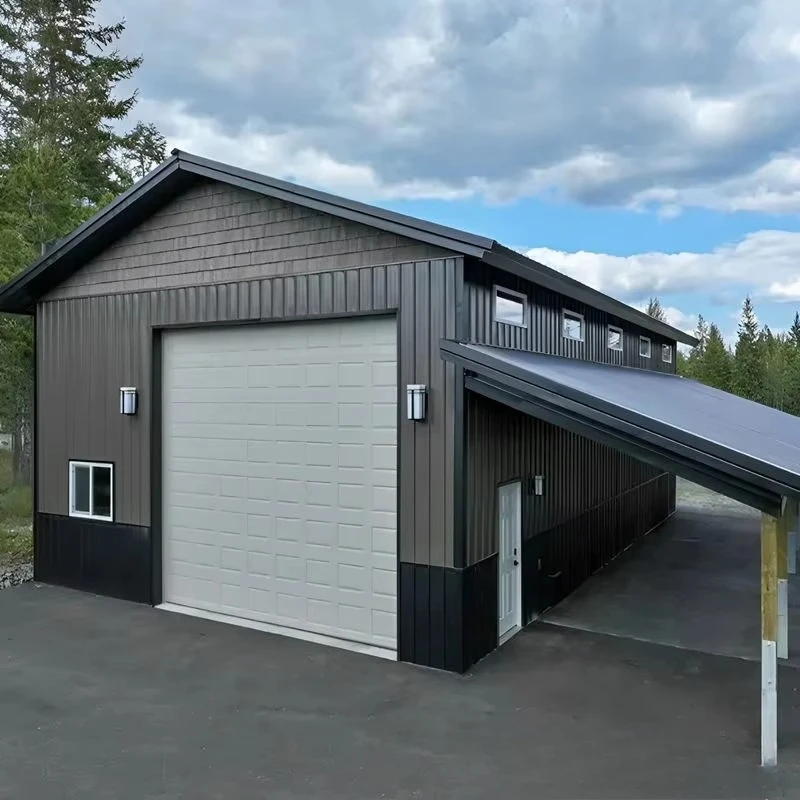 Fast - Delivery Customizable Size Private Vehicle Storage Mobile Car Garage Prices Heavy Duty Steel Structure Garage